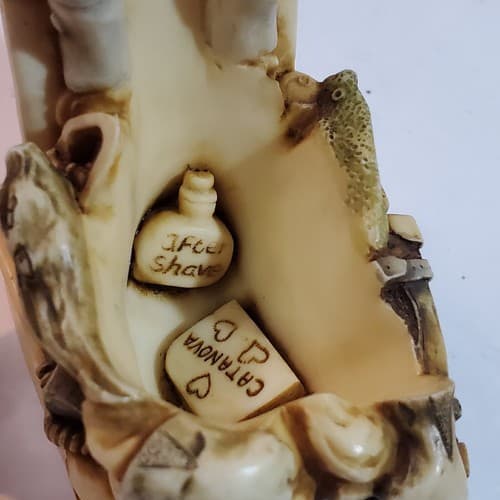 Vtg Harmony Kingdom Wolfie Wolf In Space 2001 Trinket Box Figurine Calvesbert - Thumbnail 6