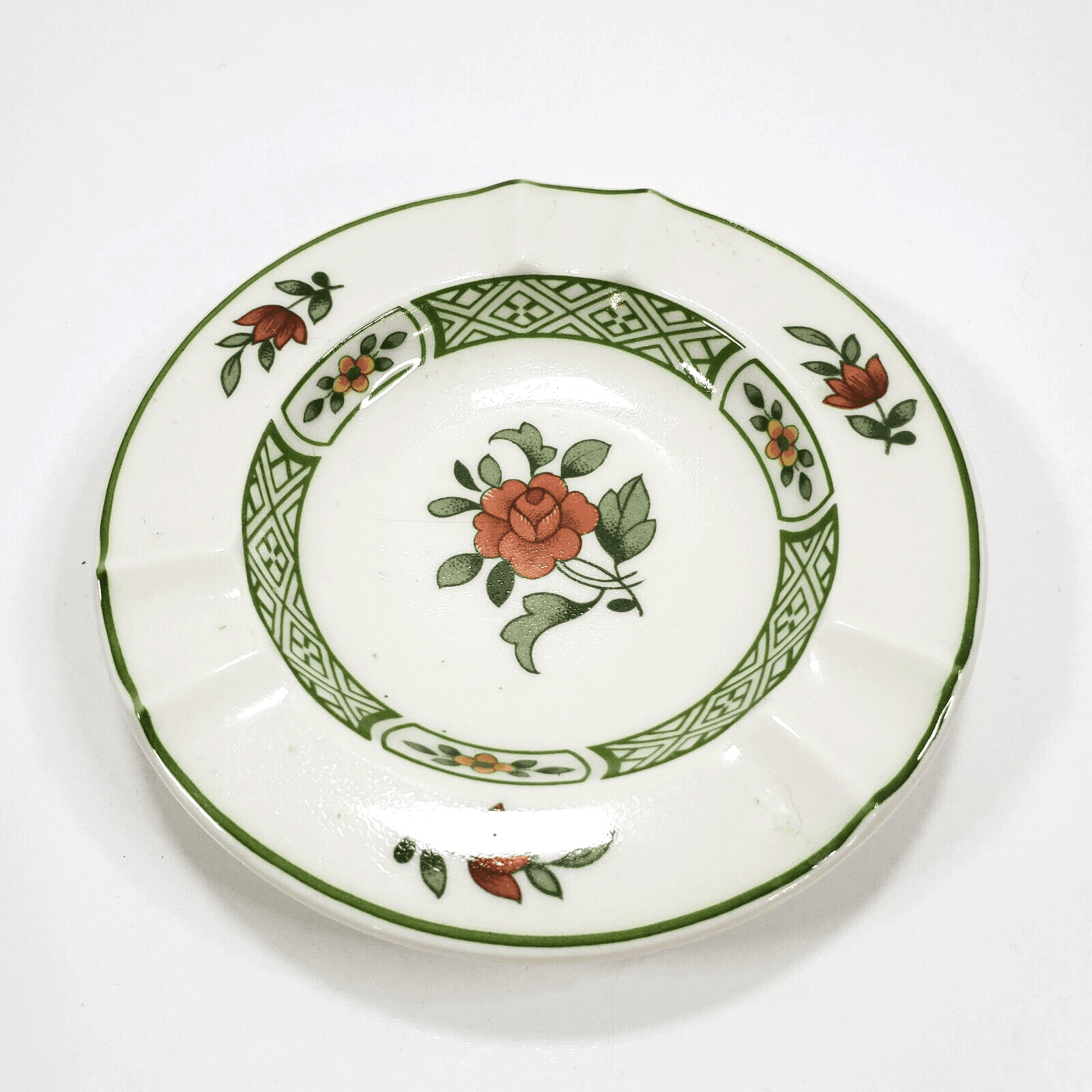 Villeroy & Boch Summerday Floral Small Ashtray Trinket 4.25" Made In Germany