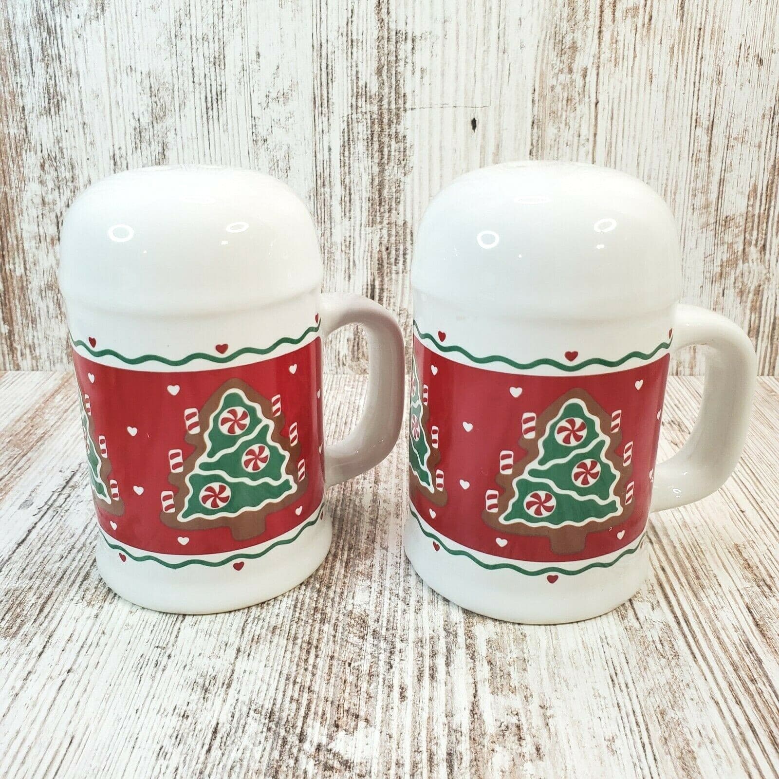 Vtg New Avenues Nutcracker Sweets Christmas Shakers Set of 2 Crafted in Taiwan