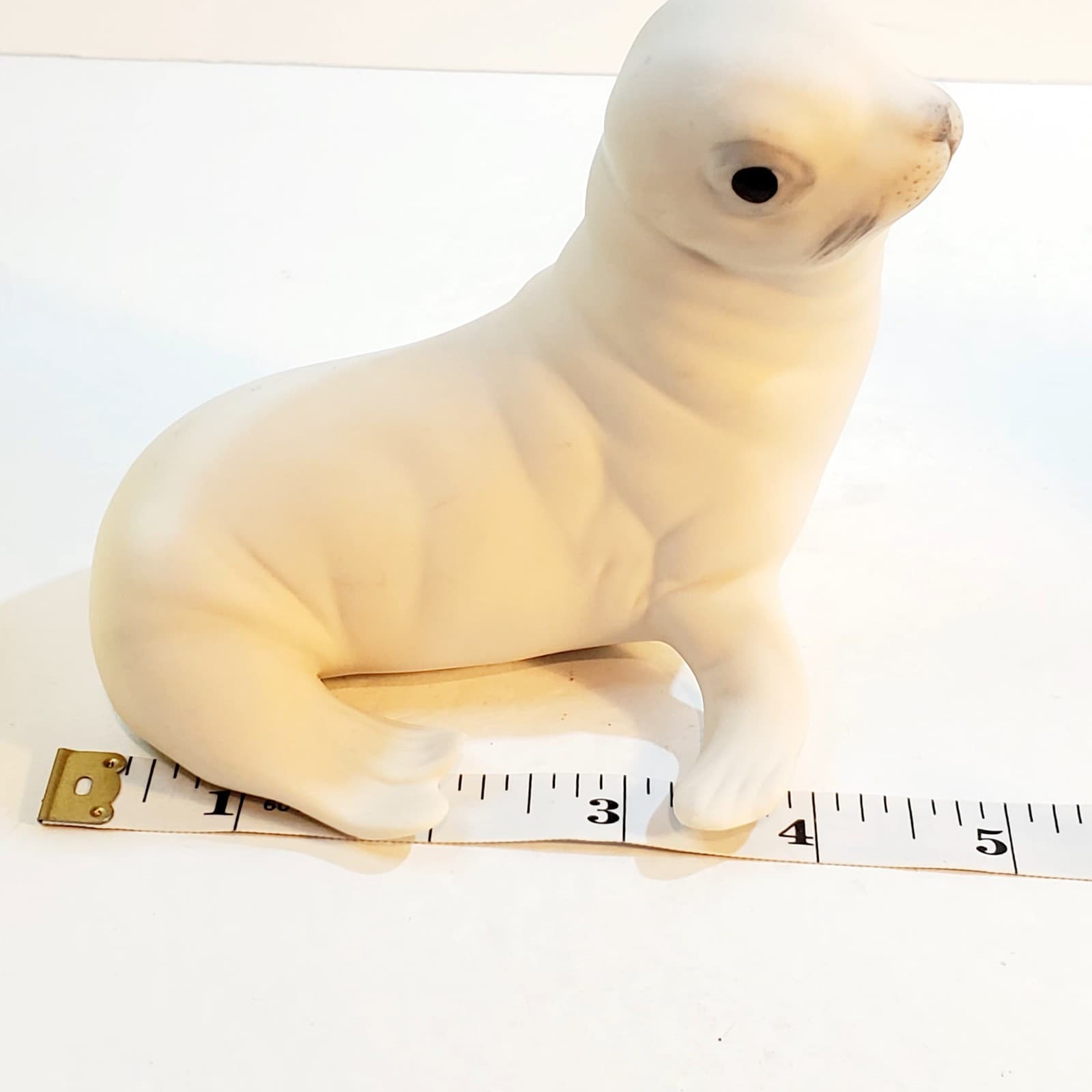 Vtg Cybis Harp Seal Arctic Pup Bisque Porcelain Figurine Animal Collection USA - Thumbnail 9