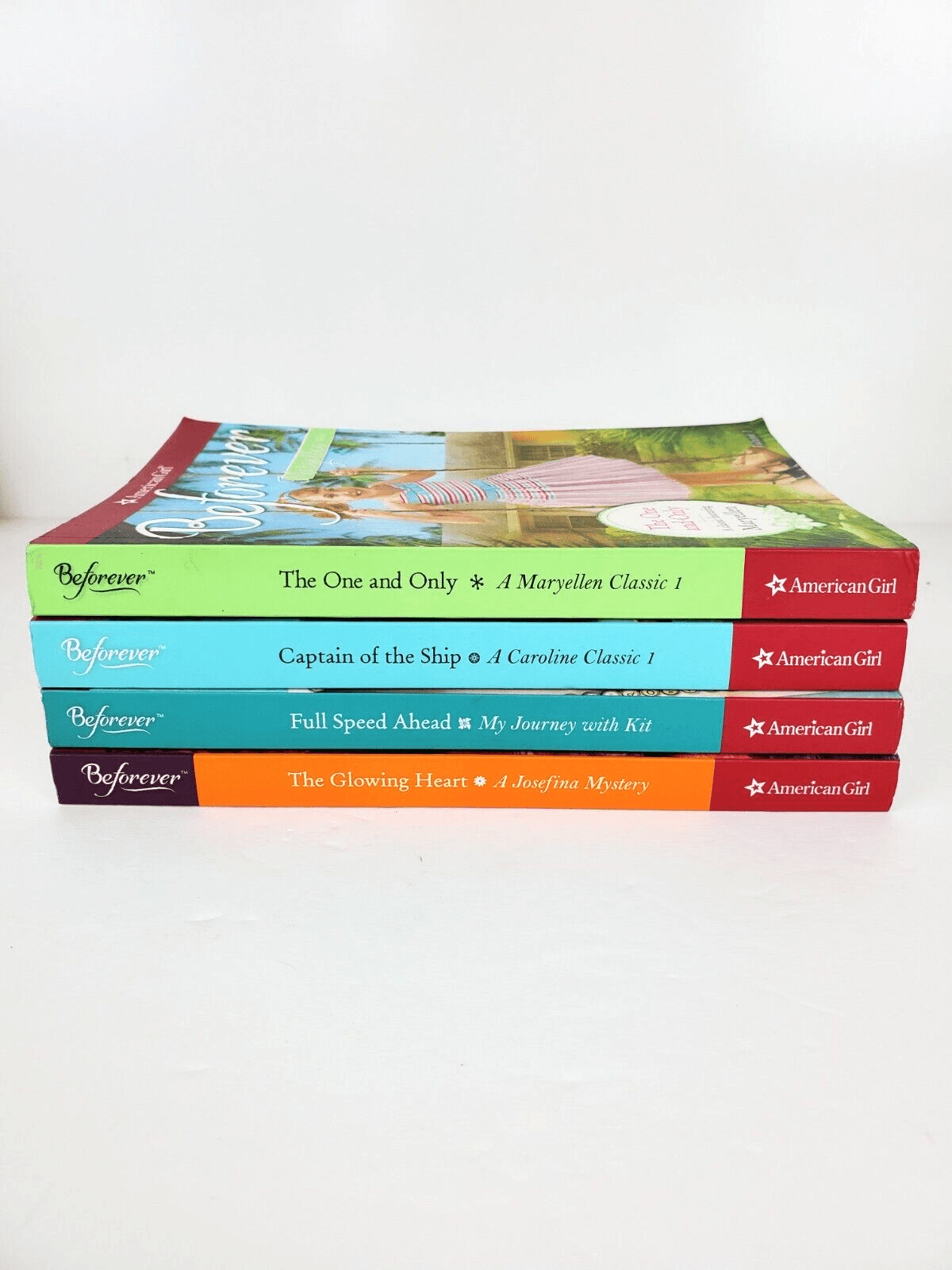 American Girl Doll Beforever Paperback Books Lot of 4 Caroline, Ka, Josefina - Thumbnail 2