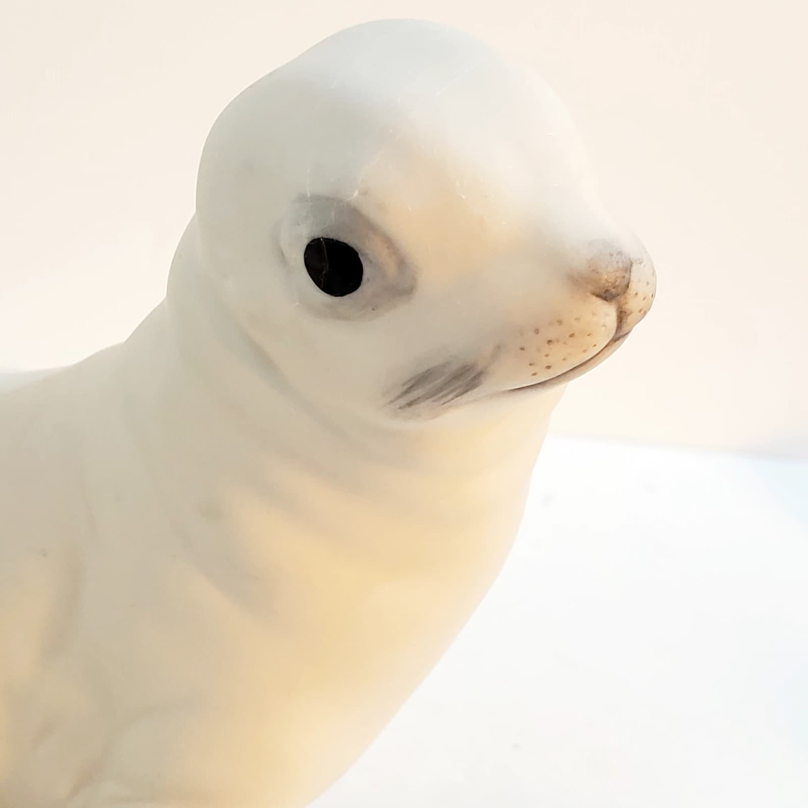Vtg Cybis Harp Seal Arctic Pup Bisque Porcelain Figurine Animal Collection USA - Thumbnail 2