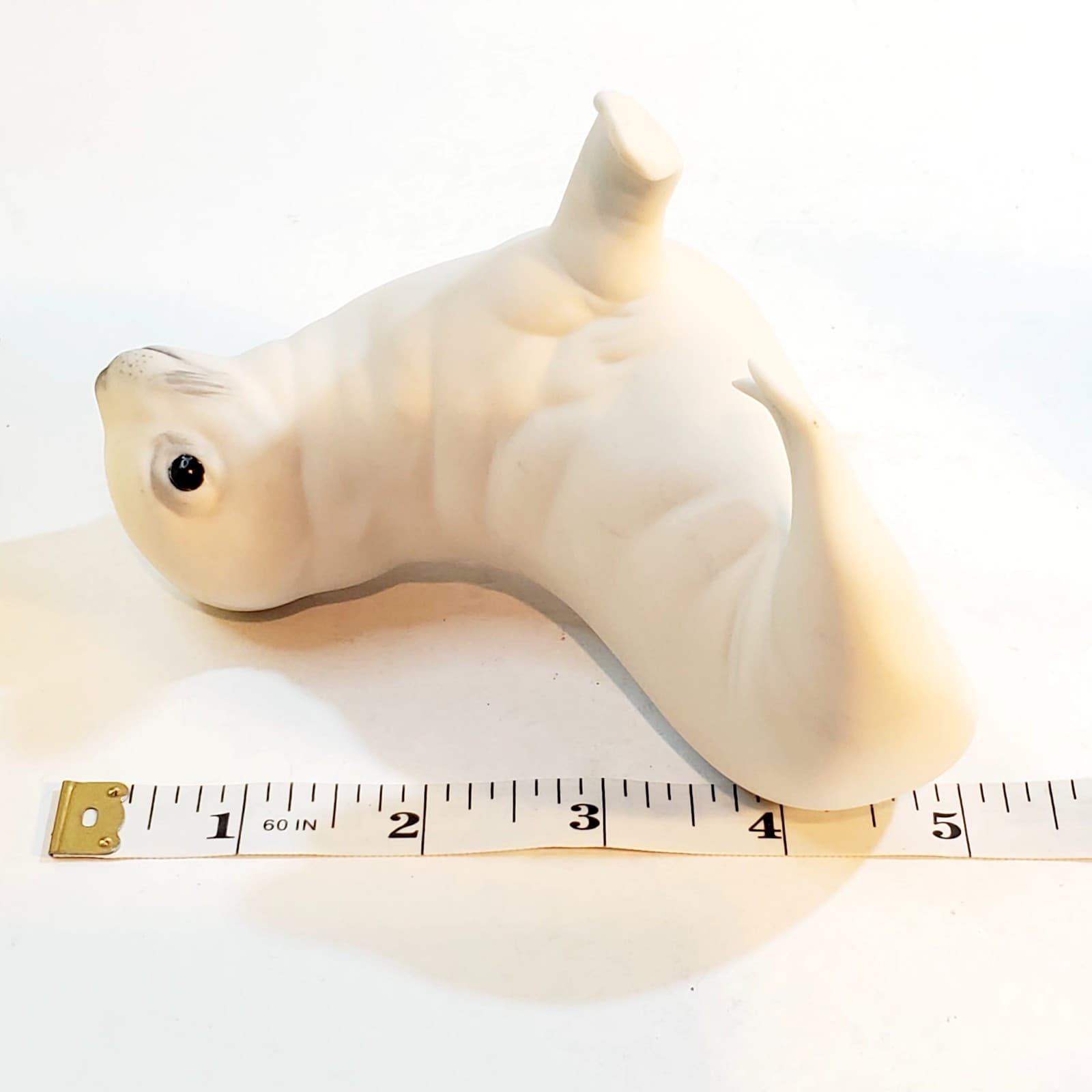 Vtg Cybis Harp Seal Arctic Pup Bisque Porcelain Figurine Animal Collection USA - Thumbnail 10