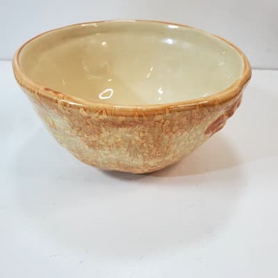 Autumn Leaves Leaf Ceramic Bowl Butternut Fall By Christina Ladas for Ambiance - Thumbnail 5
