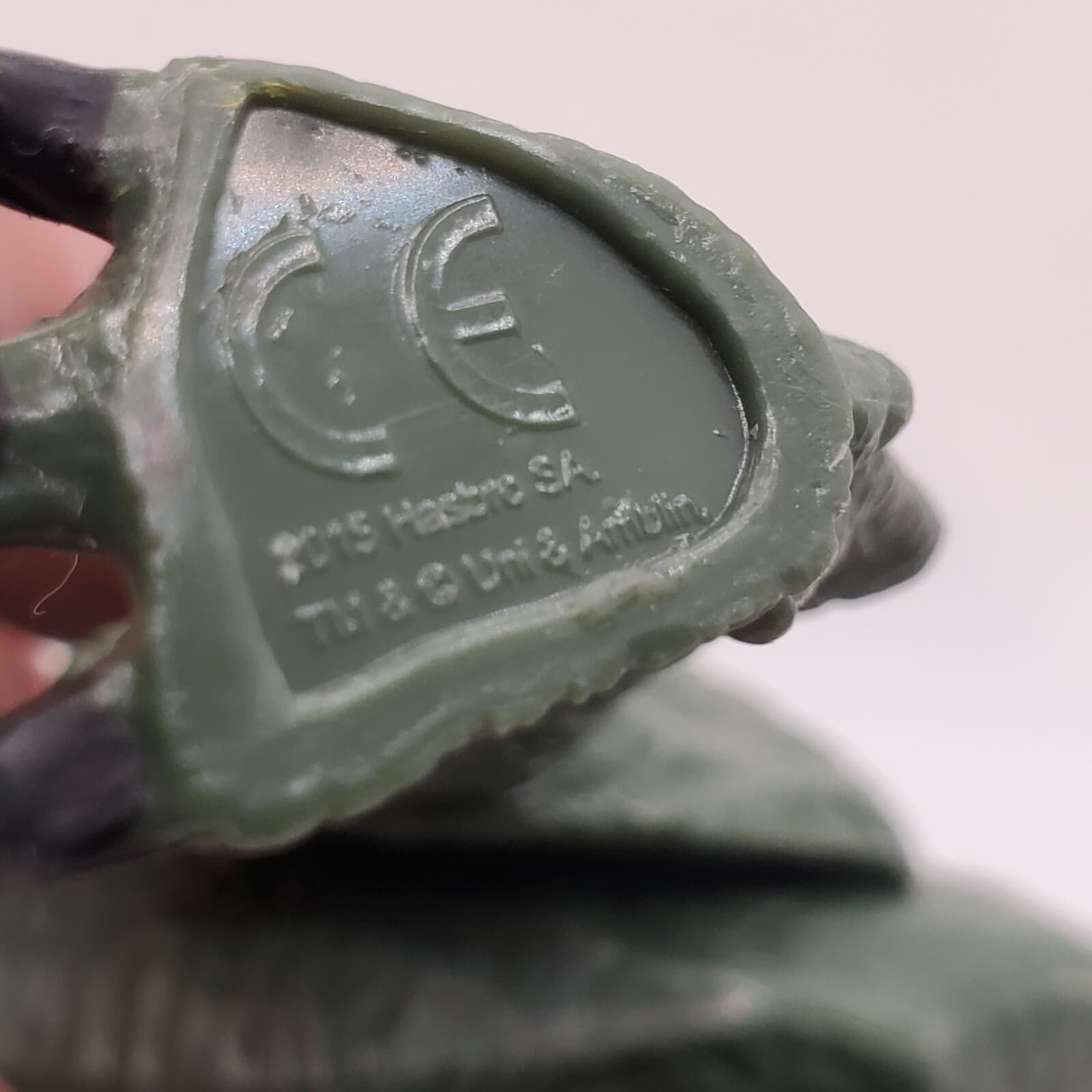 2015 Hasbro Jurassic World Green Black Stripe Velociraptor Toy Dinosaur Figure - Thumbnail 9