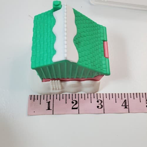 Vintage 1995 Polly Pocket McDonalds Happy Meal Ski Lodge Chalet Bluebird Toys - Thumbnail 7