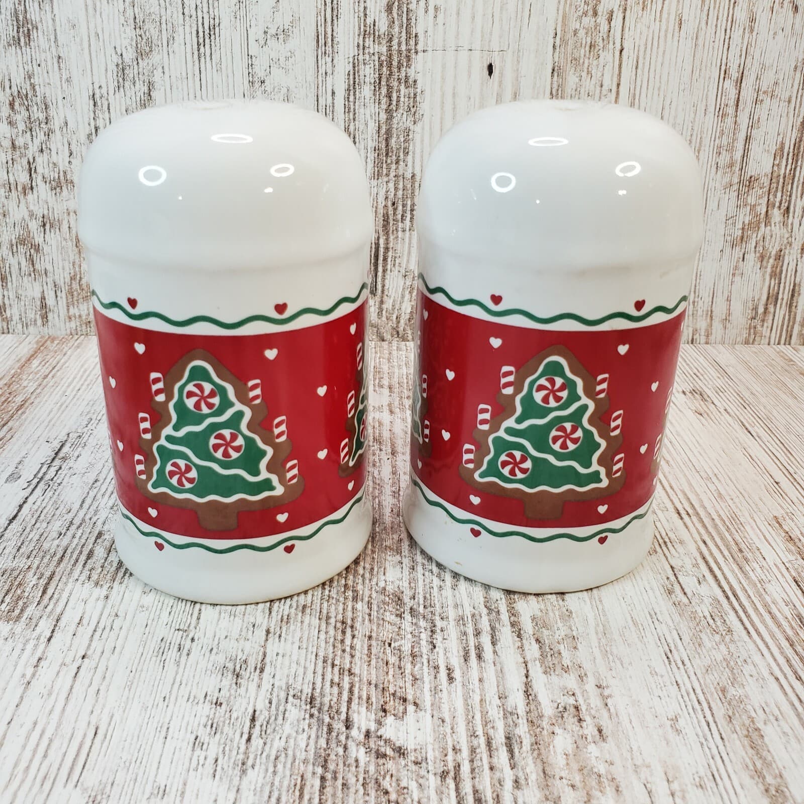 Vtg New Avenues Nutcracker Sweets Christmas Shakers Set of 2 Crafted in Taiwan - Thumbnail 3