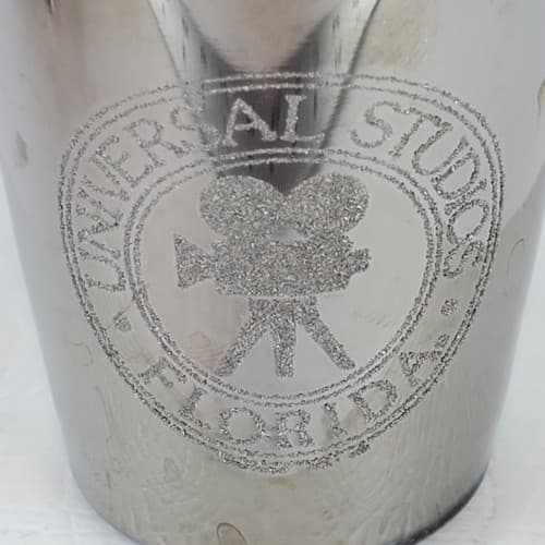 Vtg Universal Studios Florida Souvenir Mirrored Shot Glass Travel Movies Barware - Thumbnail 6