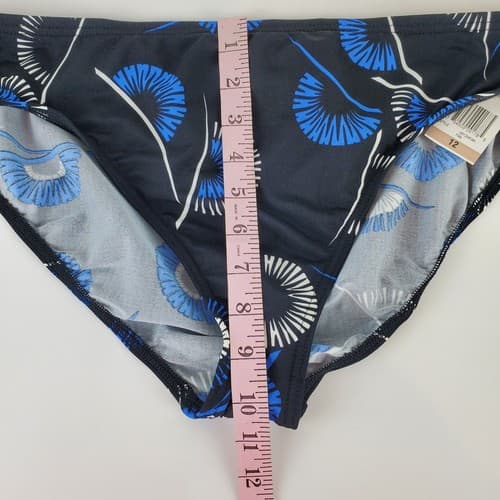INC International Concepts Womens Size 12 Flower Print Bikini Swim Bottom - Thumbnail 9