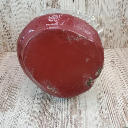 Vtg Signed Old World Santa Ceramic Head Cookie Candy Jar Holder Father Christmas - Thumbnail 11