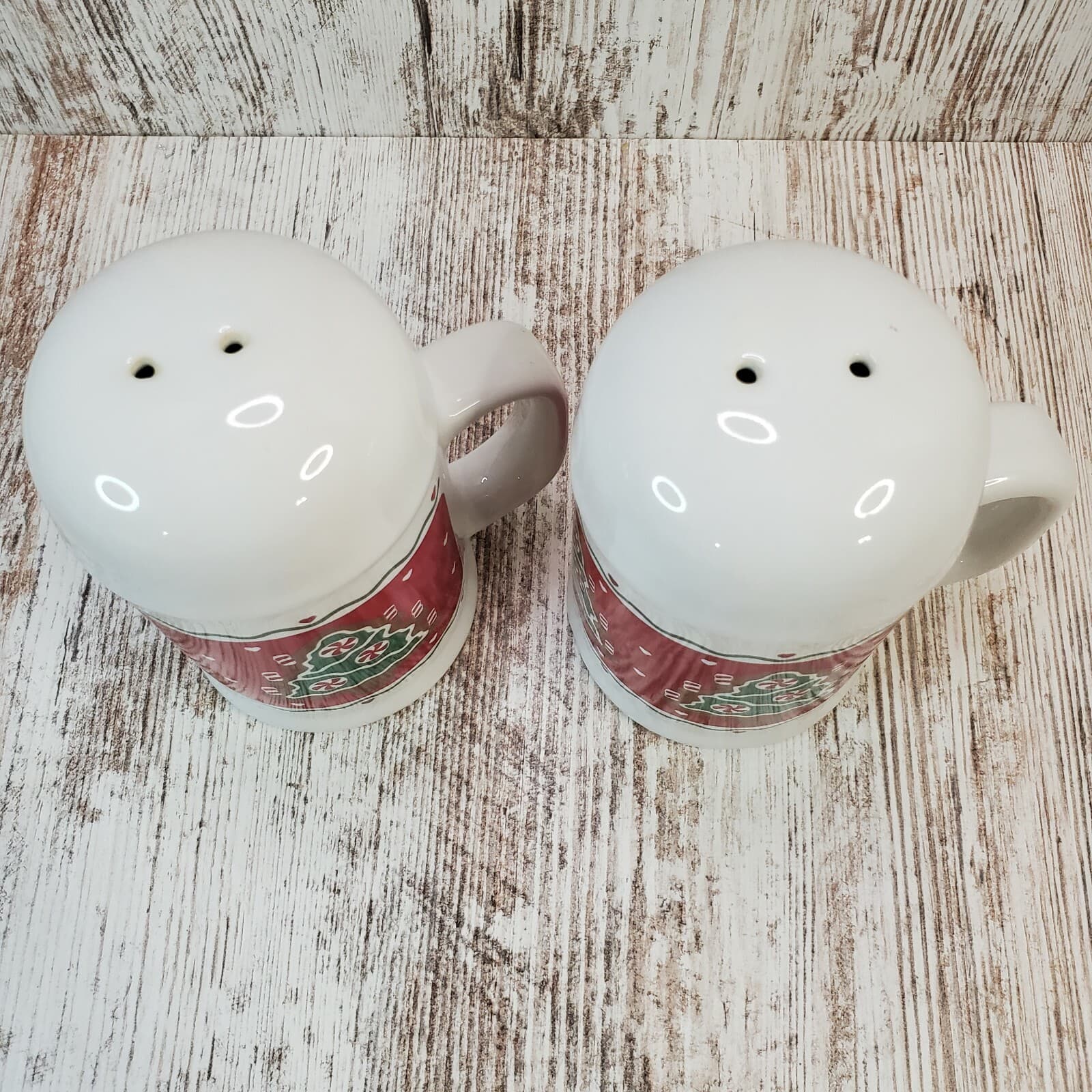 Vtg New Avenues Nutcracker Sweets Christmas Shakers Set of 2 Crafted in Taiwan - Thumbnail 2