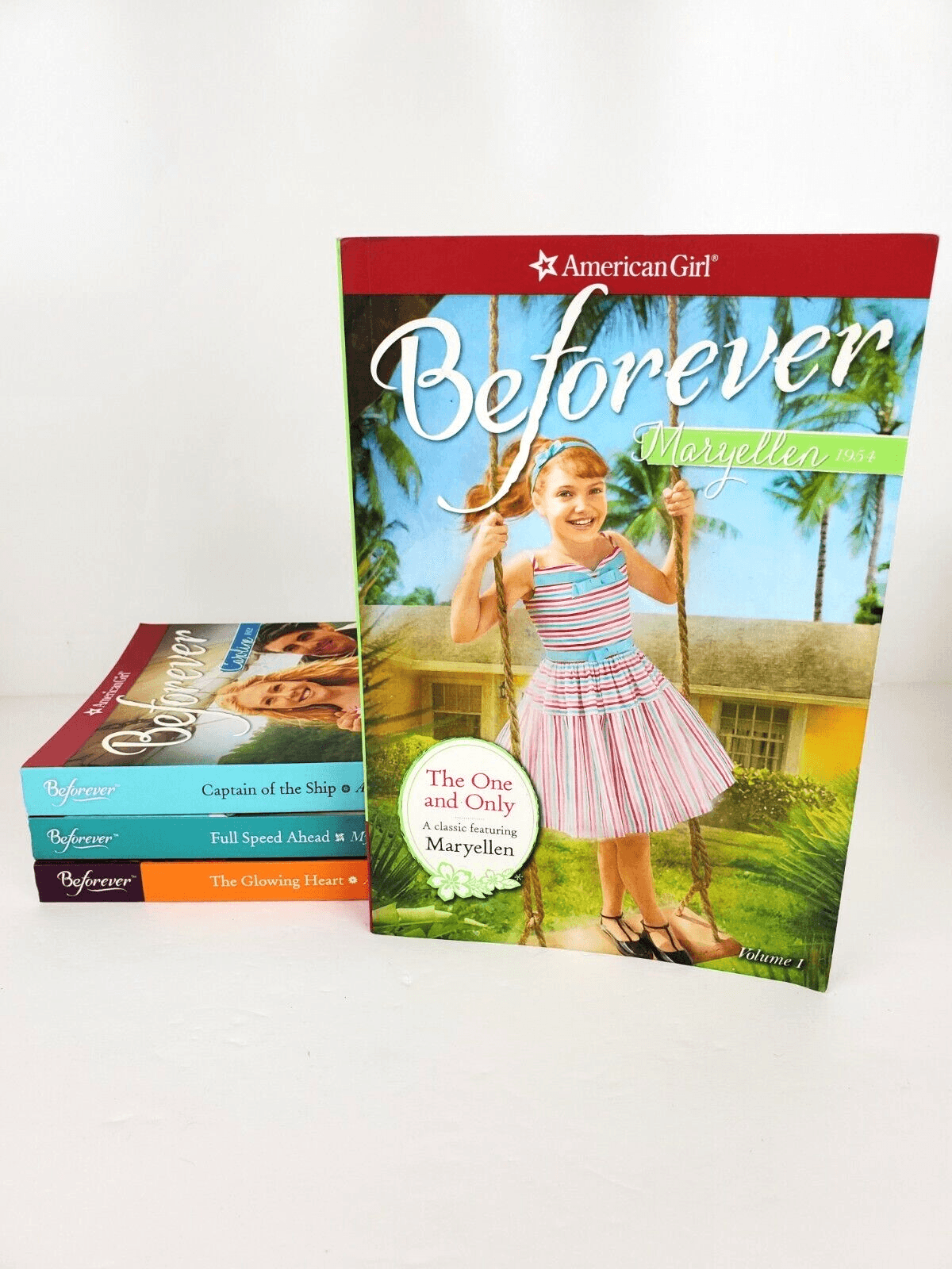 American Girl Doll Beforever Paperback Books Lot of 4 Caroline, Ka, Josefina