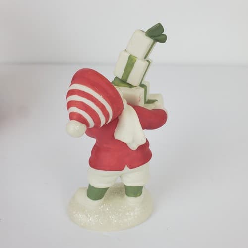Vtg Dept. 56 Simple Traditions Holly Lane “So Much To Give ” Figurine Retired - Thumbnail 4