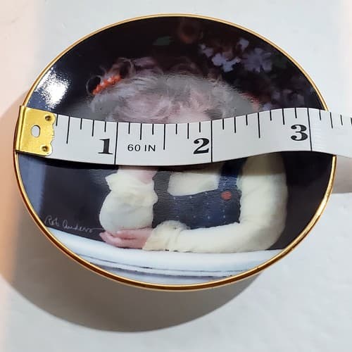Vintage 1996 Porterfield's Rob Anders Miniature Plate Moments of Wonder #3100A - Thumbnail 6