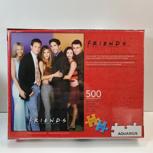 Friends The Television Series Aquarius 500 Piece Jigsaw Puzzle 14" x 19" - Thumbnail 4