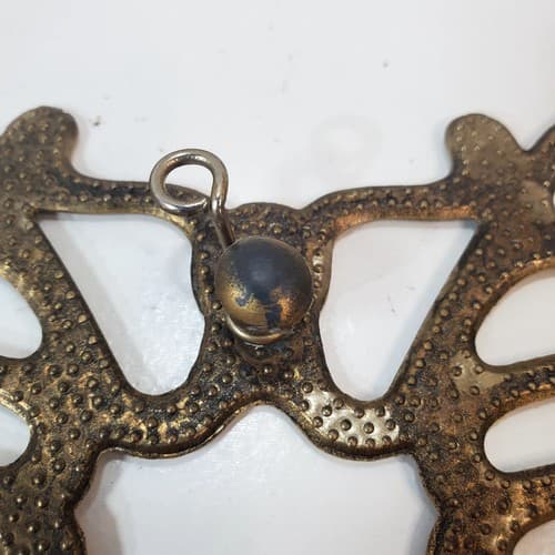Vintage Leonard Silver Plate Butterfly Shaped Trivet Hanging Decorative Kitchen - Thumbnail 6