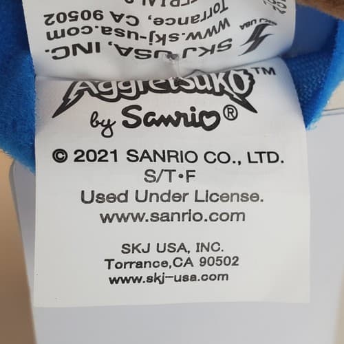 2021 Sanrio 8" Aggretsuko Aggressive Retsuko Plush Toy Stuffed Animal with Tags - Thumbnail 7
