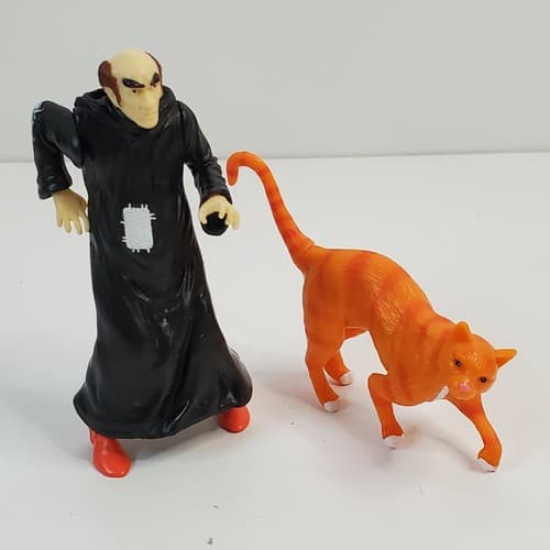 Lot of 2 Peyo McDonalds Happy Meal Gargamel & Azrael PVC Figurine Smurfs Villain