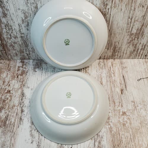 Vintage Noritake M China Flowers Floral Soup Cereal Bowl Set of 2 Made in Japan - Thumbnail 3