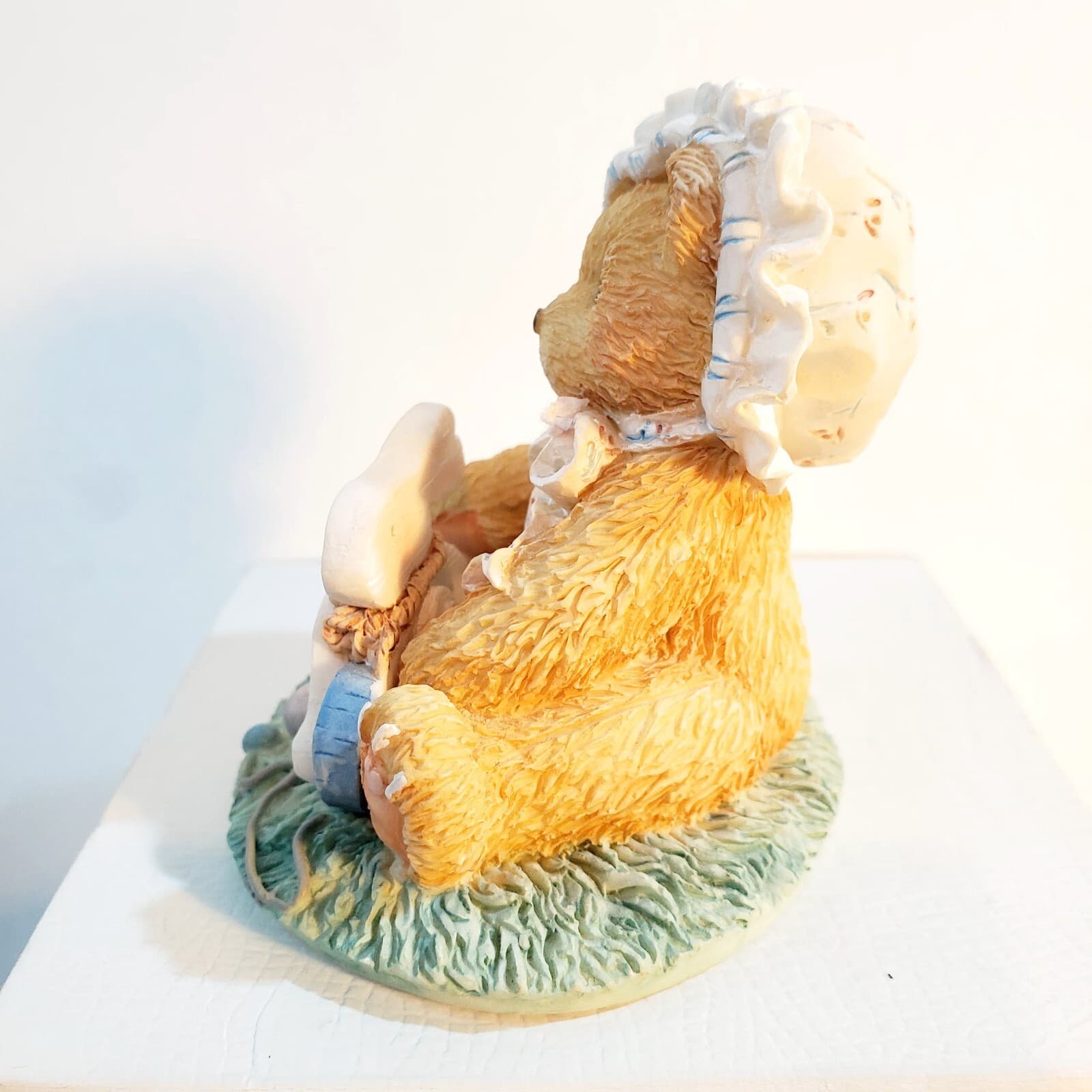 Vintage 1994 Cherished Teddies Melissa Every Bunny Needs A Friend Figurine - Thumbnail 4