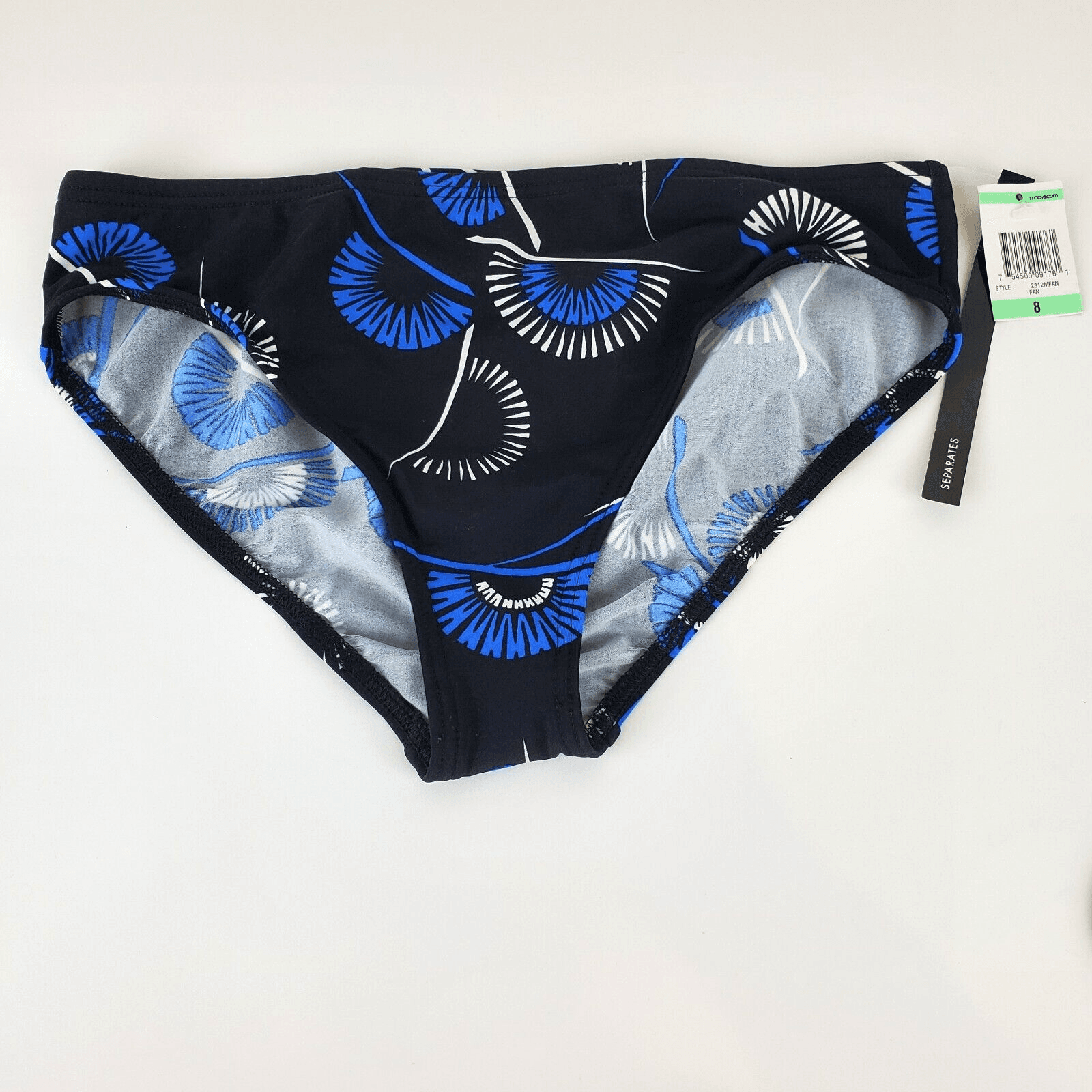 INC International Concepts Womens Size 8 Flower Print Bikini Swim Bottom