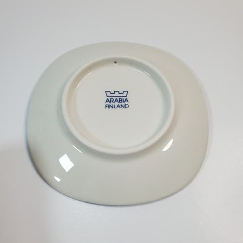 Arabia Finland Santa Sleigh Reindeer Christmas Hanging Display or Trinket Dish - Thumbnail 2
