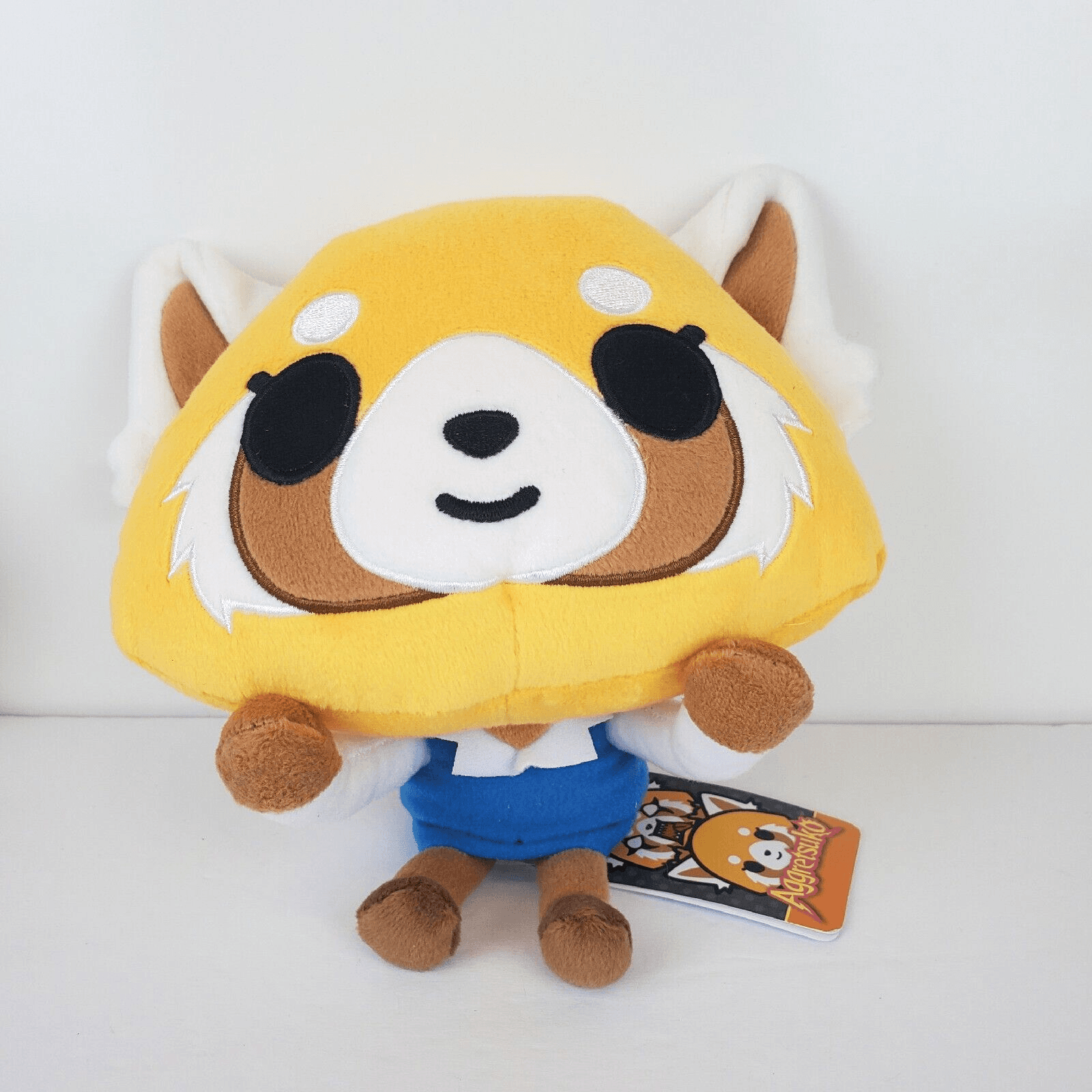 2021 Sanrio 8" Aggretsuko Aggressive Retsuko Plush Toy Stuffed Animal with Tags