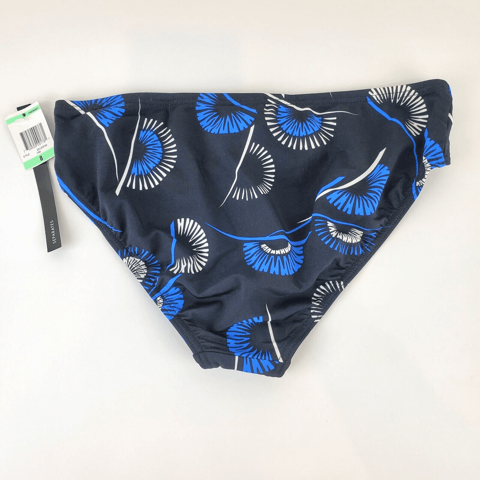 INC International Concepts Womens Size 8 Flower Print Bikini Swim Bottom - Thumbnail 2