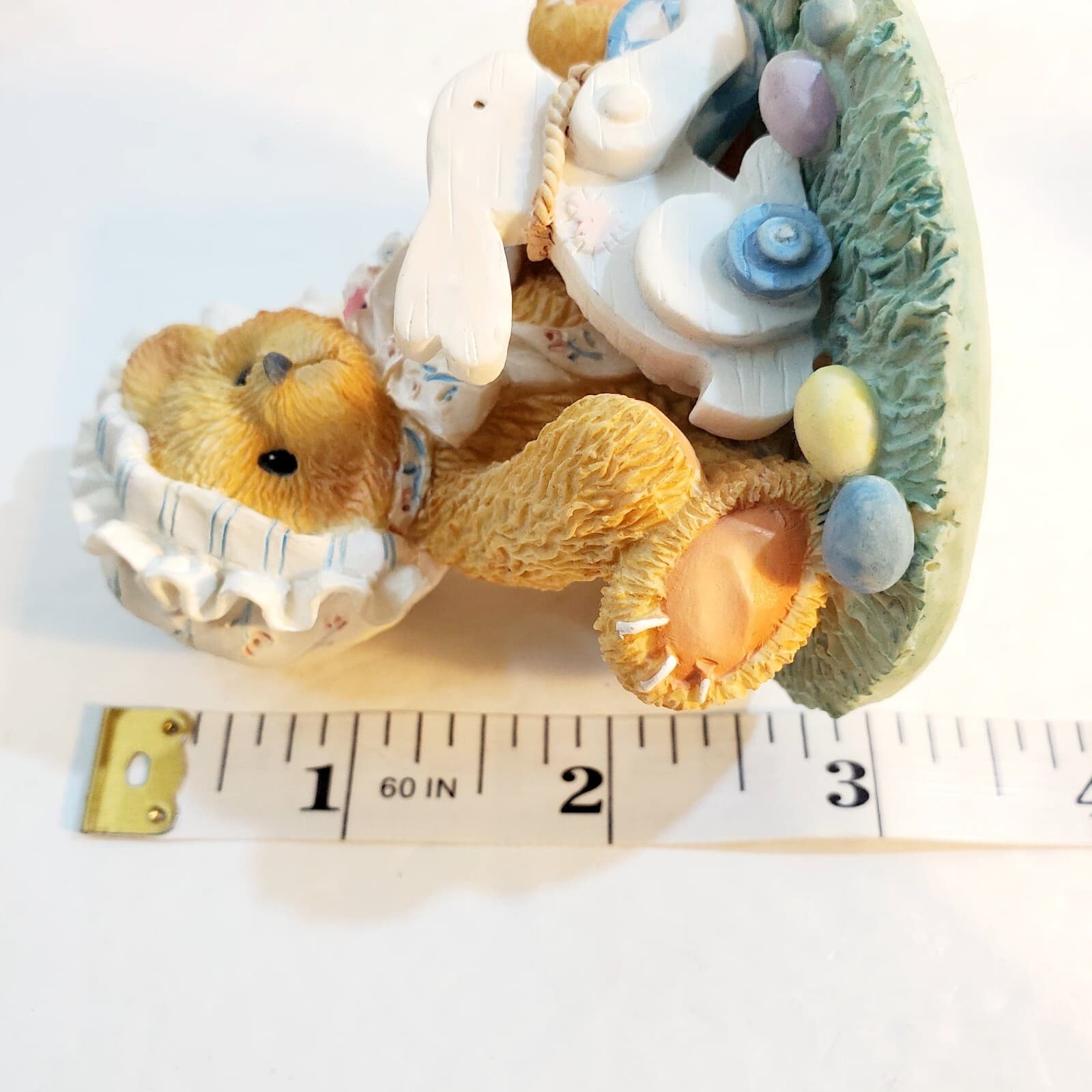 Vintage 1994 Cherished Teddies Melissa Every Bunny Needs A Friend Figurine - Thumbnail 7