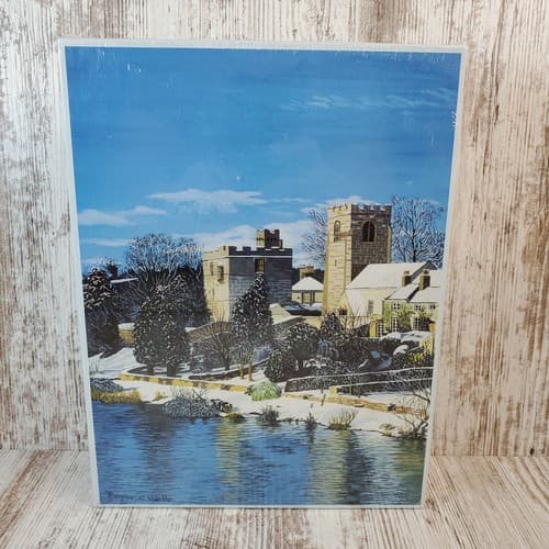 Mouth & Foot Painting Trevor Wells 1000pc Jigsaw Puzzle West Tanfield New Sealed