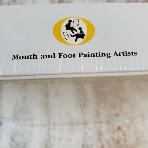 Mouth & Foot Painting Trevor Wells 1000pc Jigsaw Puzzle West Tanfield New Sealed - Thumbnail 4