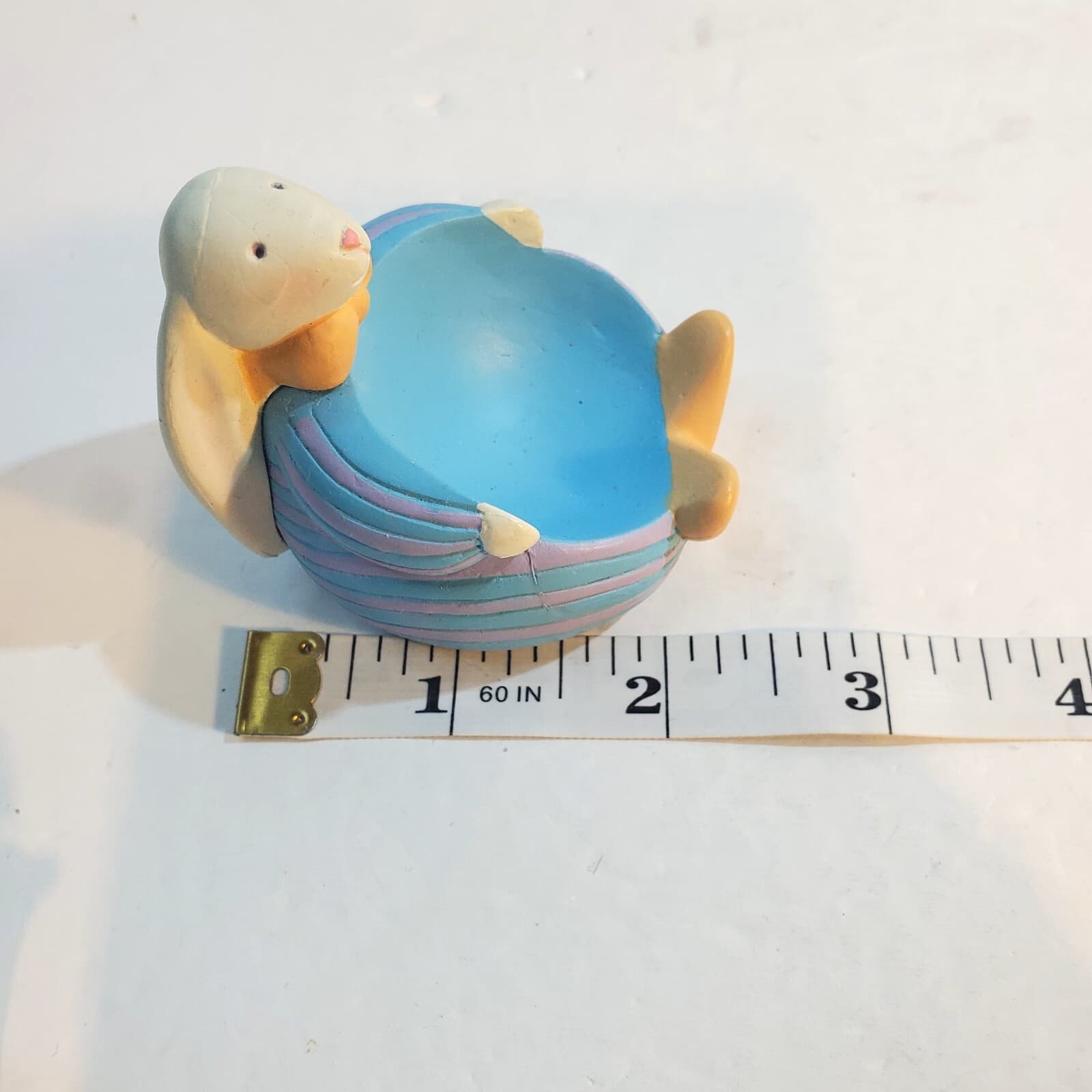 Vintage Avon PVC Easter Egg Holder Figurines Set of 3 Bunny Rabbits Decorations - Thumbnail 11
