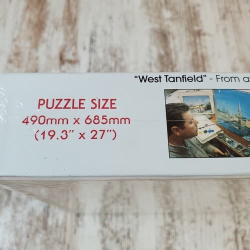 Mouth & Foot Painting Trevor Wells 1000pc Jigsaw Puzzle West Tanfield New Sealed - Thumbnail 9