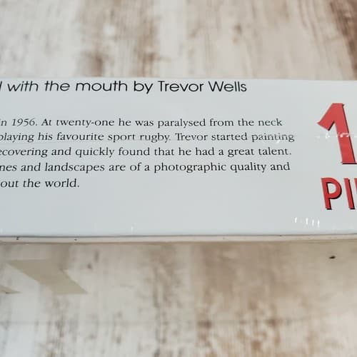 Mouth & Foot Painting Trevor Wells 1000pc Jigsaw Puzzle West Tanfield New Sealed - Thumbnail 7