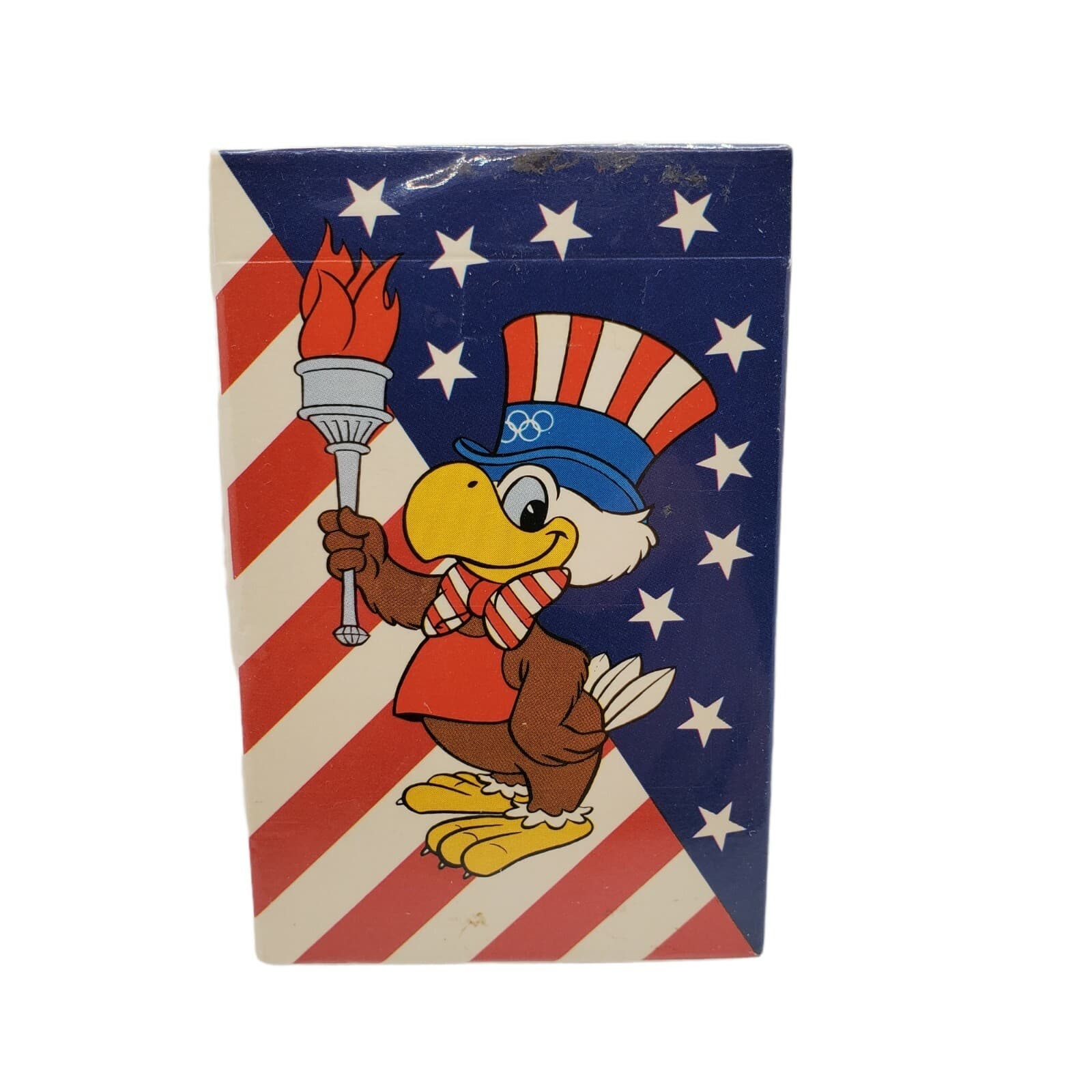 1984 Summer Los Angeles Olympics-Sam The Olympic Eagle-Playing Cards Unopened