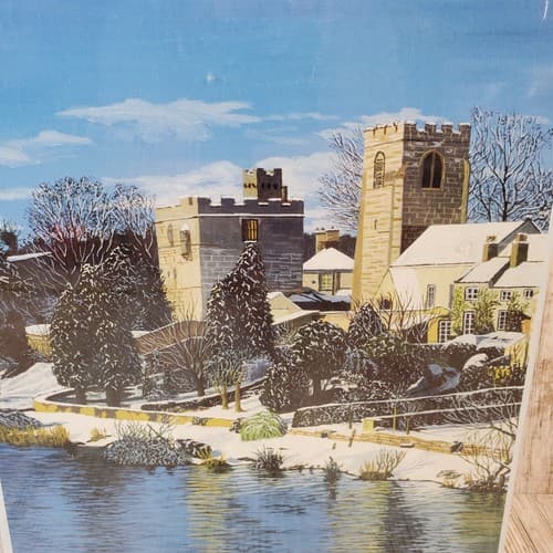 Mouth & Foot Painting Trevor Wells 1000pc Jigsaw Puzzle West Tanfield New Sealed - Thumbnail 2