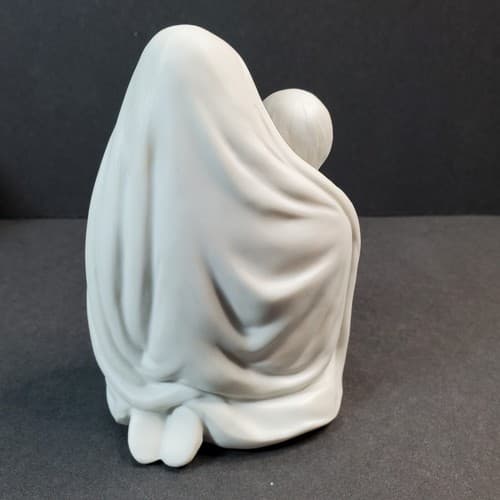 Vtg 1991 AVON Nativity Collectibles Children In Prayer Porcelain Bisque Figurine - Thumbnail 3