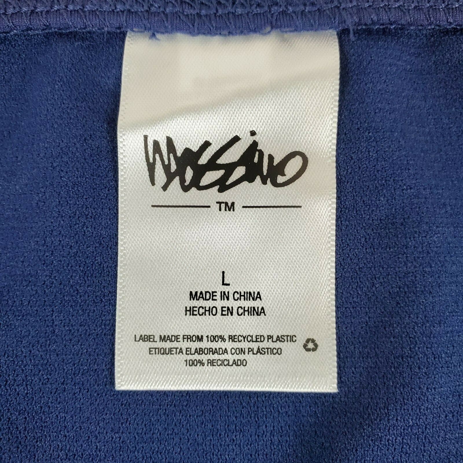 Mossimo Women's Hipster Swim Bikini Bottom Blue with Striped Side Straps Size L - Thumbnail 6