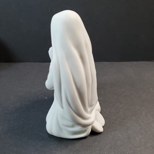 Vtg 1991 AVON Nativity Collectibles Children In Prayer Porcelain Bisque Figurine - Thumbnail 4