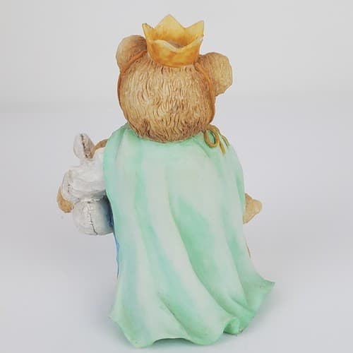 1992 Cherished Teddies Wilbur My Gift Is Sharing Resin Figurine #950718 - Thumbnail 3