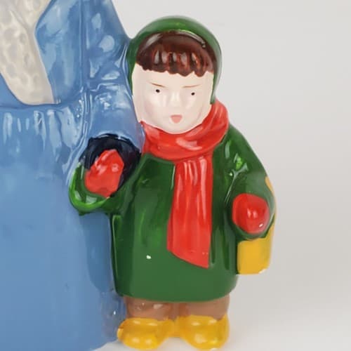 Dept 56 Family Mom Kids Original Snow Village Series 50571 Replacement Figurine - Thumbnail 4