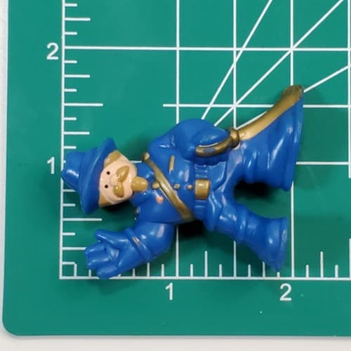 Lincoln Logs Soldier in Blue Man Figure Replacement Western Frontier Fort Part - Thumbnail 3