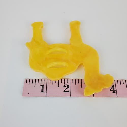Lot Of 4 Vintage Yellow Plastic Animal Cookie Cutters Camel Elephant Horse Mule - Thumbnail 11