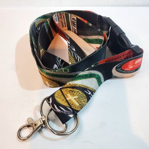 Jagermeister Lanyard Detachable Key Ring/ID Clip Wide Soft Fabric - Thumbnail 2