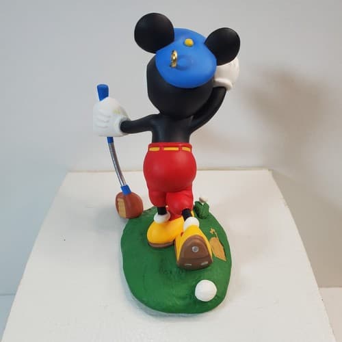 Vintage 1997 Disney Hallmark Mickey Mouse Golfer Long Shot Christmas Ornament - Thumbnail 3