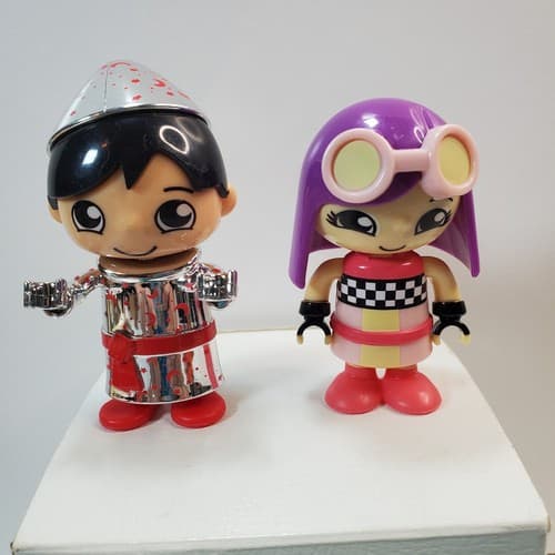 Bonkers Ryan's World Wizard Toy Figure 3.5" No wand & Racer Girl Collectible