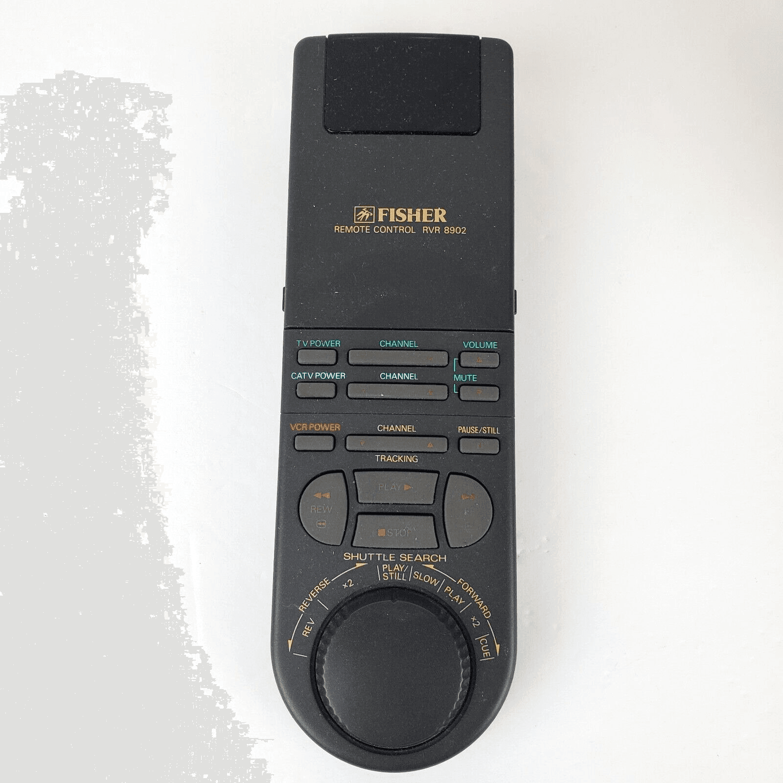 Vintage FISHER Model RV8902 TV, VCR Remote Control Digital Tuning System Japan