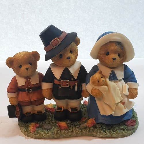 Cherished Teddies Isaac, Jeremiah and Temperance Faith Of Our Fathers #707031