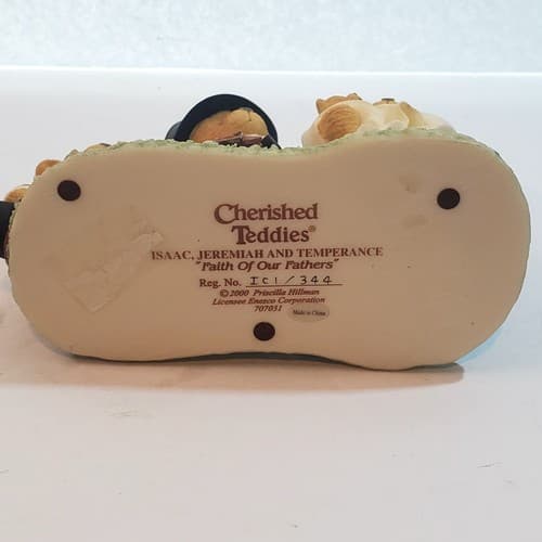 Cherished Teddies Isaac, Jeremiah and Temperance Faith Of Our Fathers #707031 - Thumbnail 5