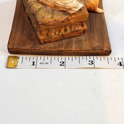 Vintage 1987 Danbury Mint Porcelain Cute Cats GOOSE Sculpture Collection - Thumbnail 9